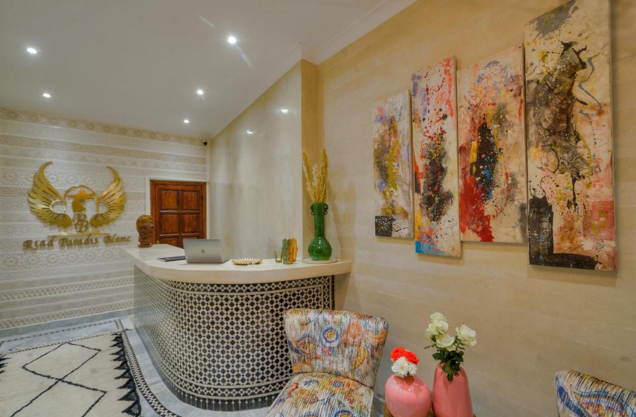 Riad Paradis Blanc Marrakesh Exterior foto
