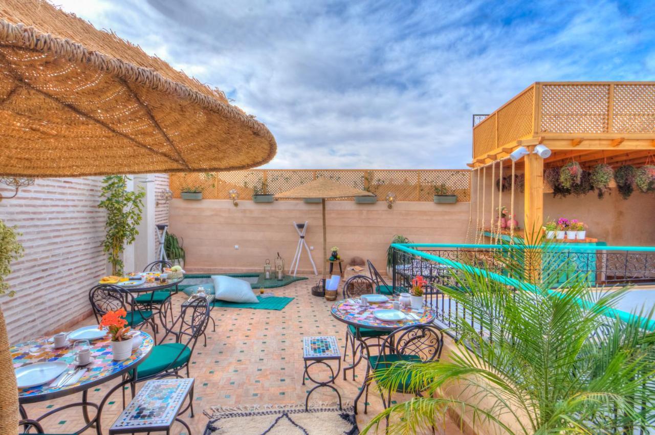 Riad Paradis Blanc Marrakesh Exterior foto